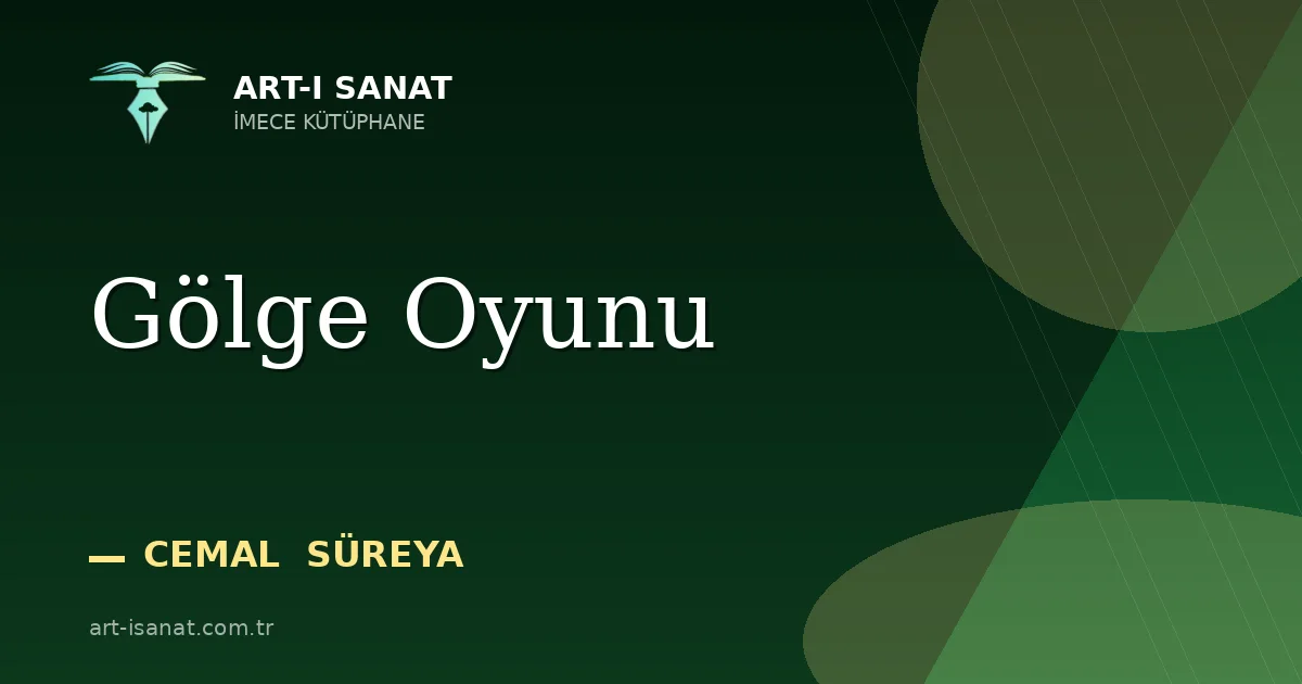Gölge Oyunu