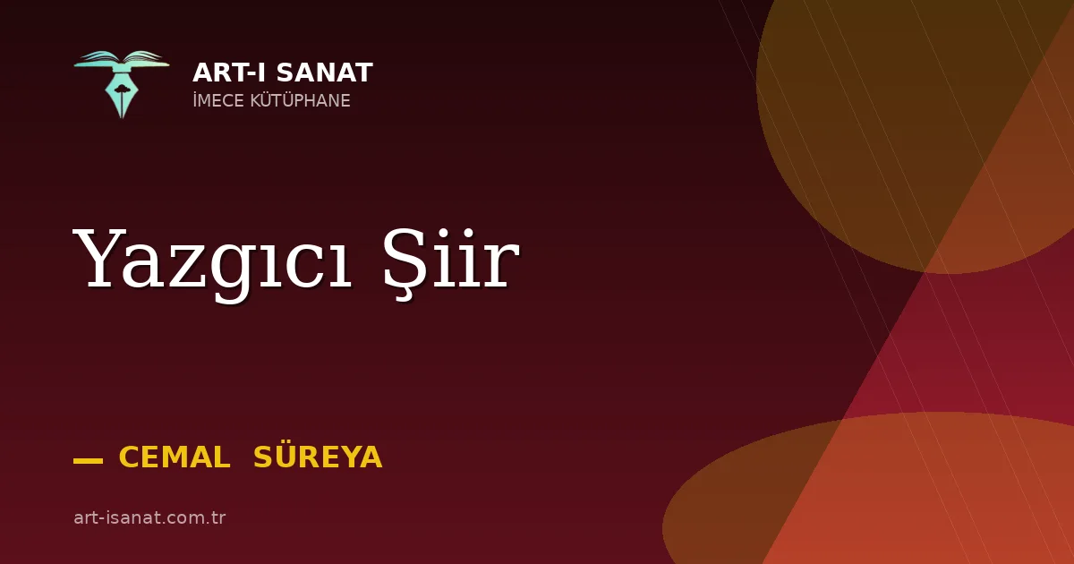 Yazgıcı Şiir