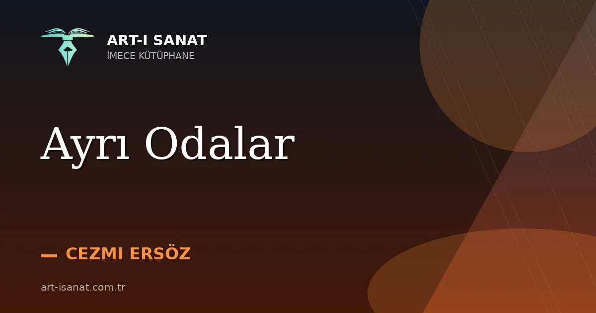 Ayrı Odalar