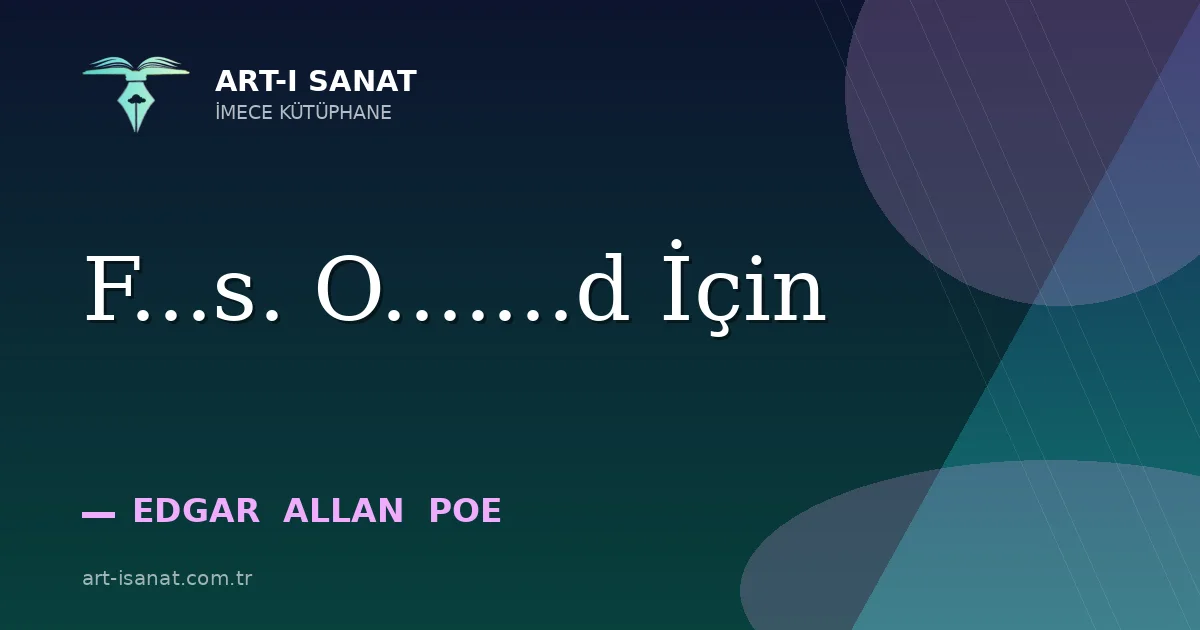 F...s.  O.......d  İçin