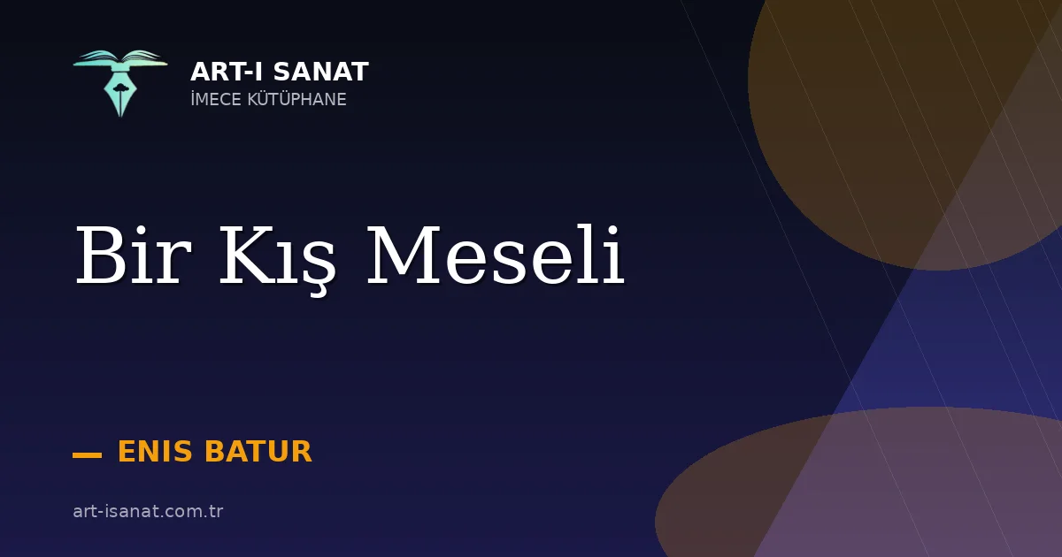 Bir Kış Meseli