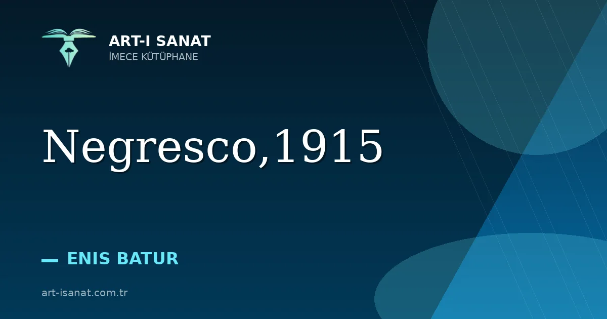 Negresco,1915
