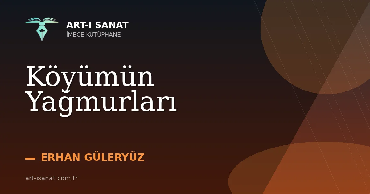 Köyümün Yağmurları