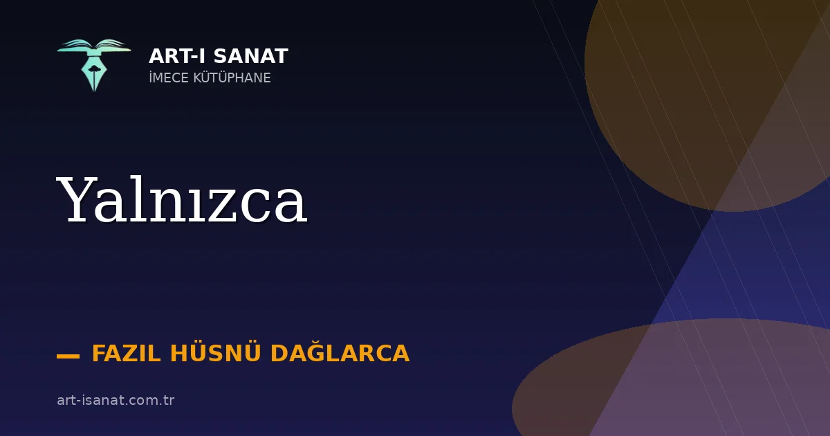 Yalnızca
