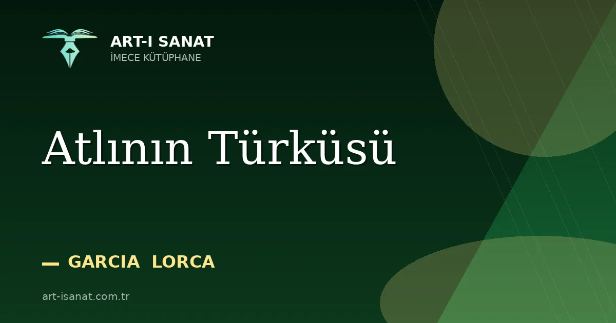 Atlının  Türküsü