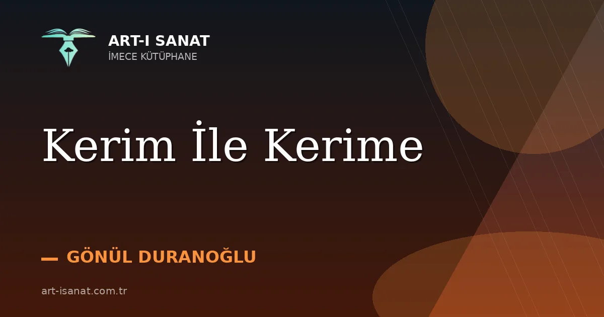 Kerim İle Kerime