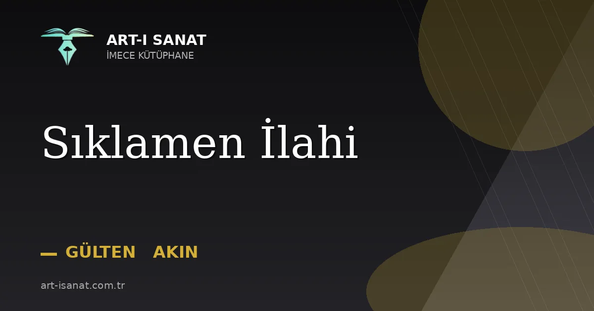 Sıklamen İlahi