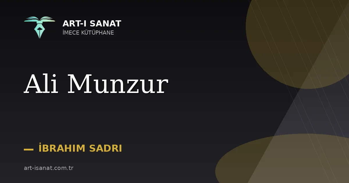 Ali Munzur