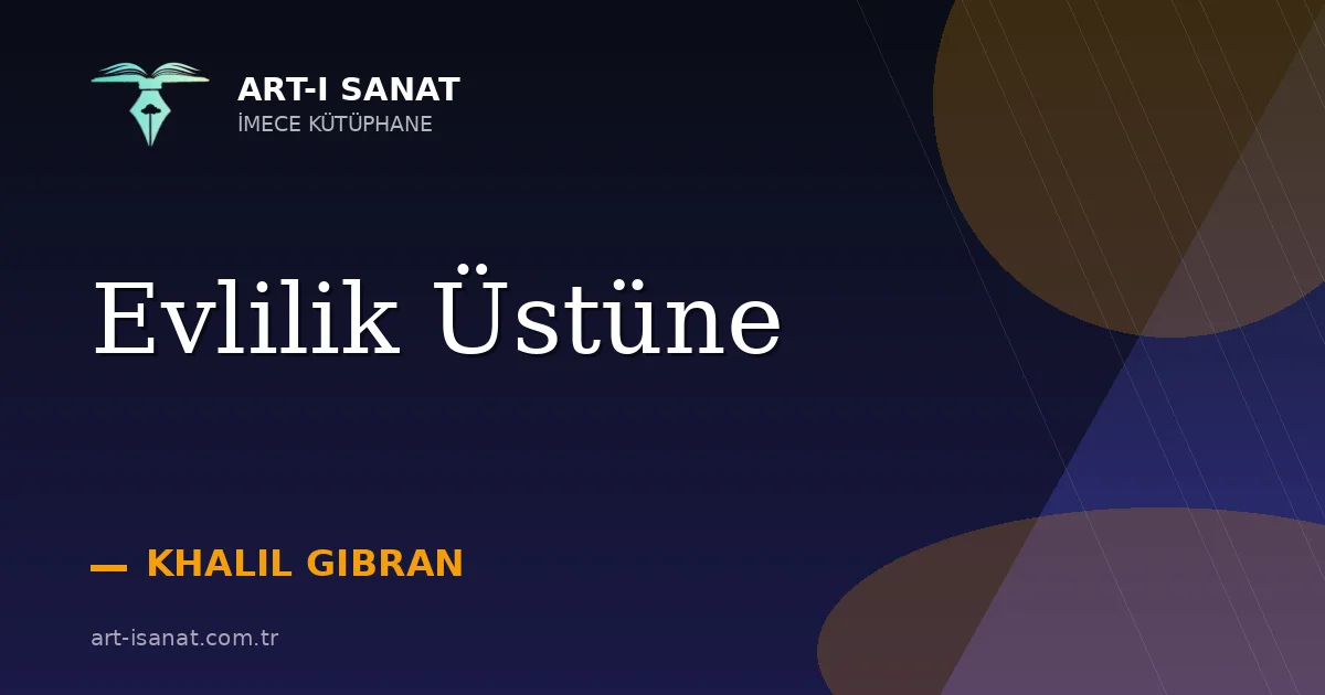 Evlilik Üstüne