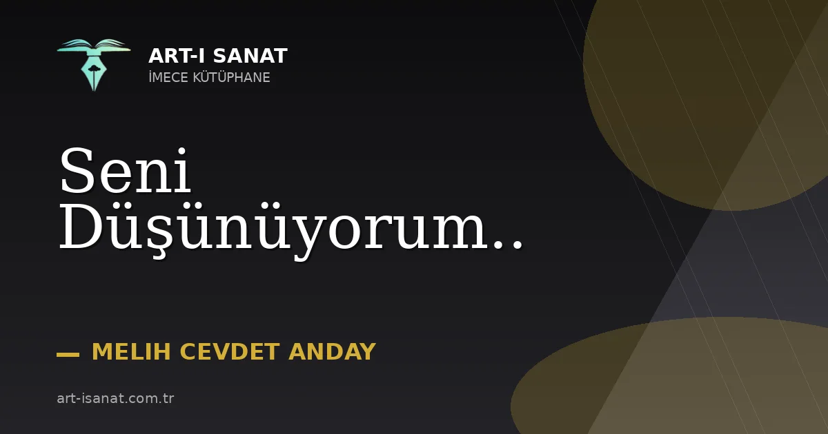 Seni Düşünüyorum..