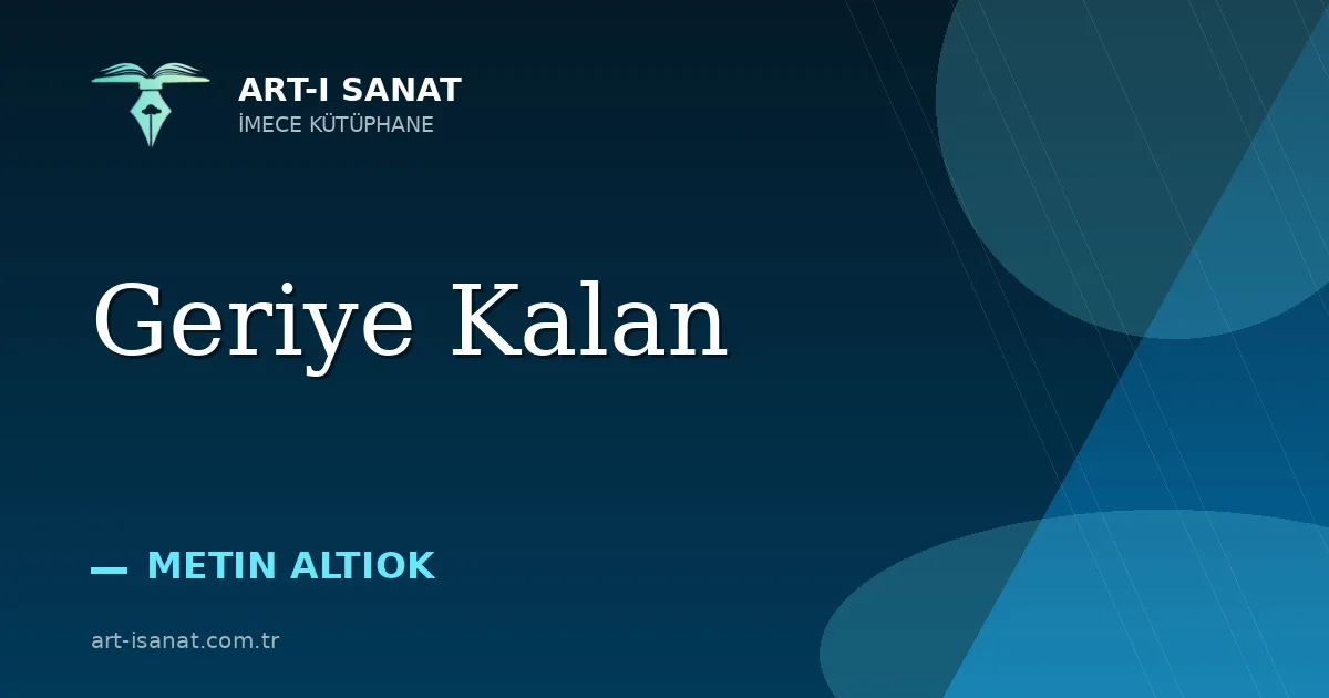 Geriye Kalan