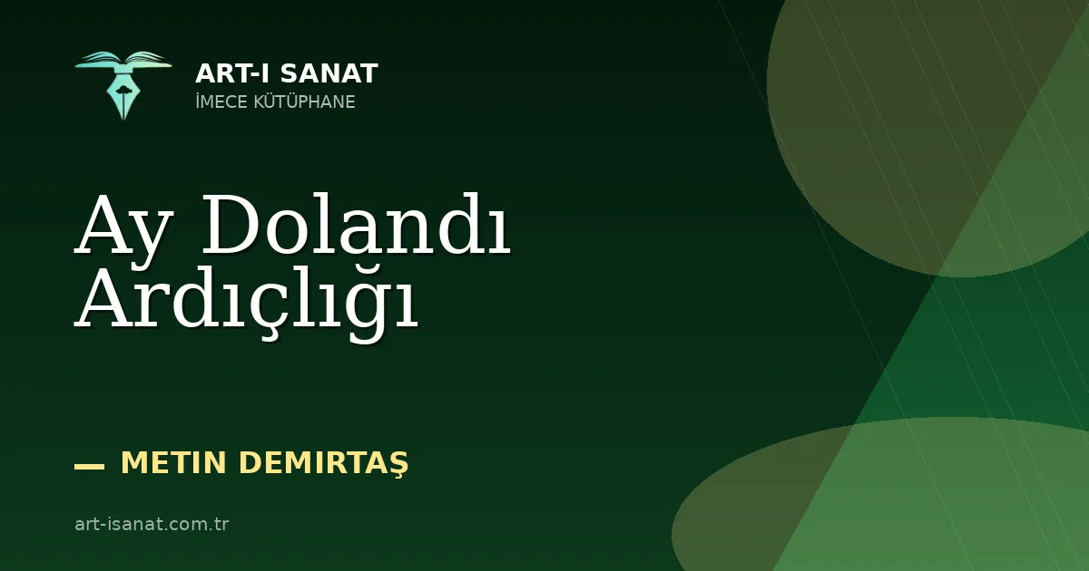 Ay Dolandı Ardıçlığı