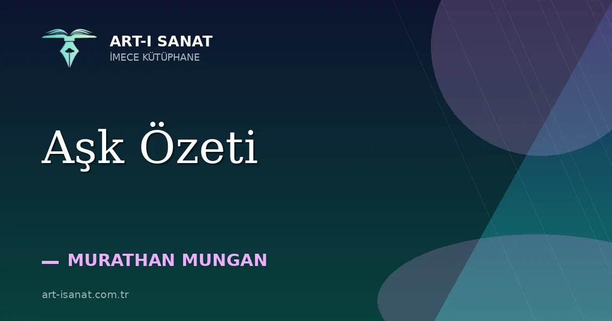 Aşk Özeti