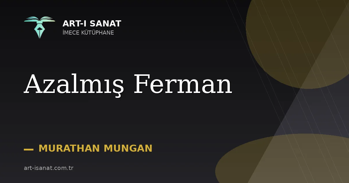 Azalmış Ferman