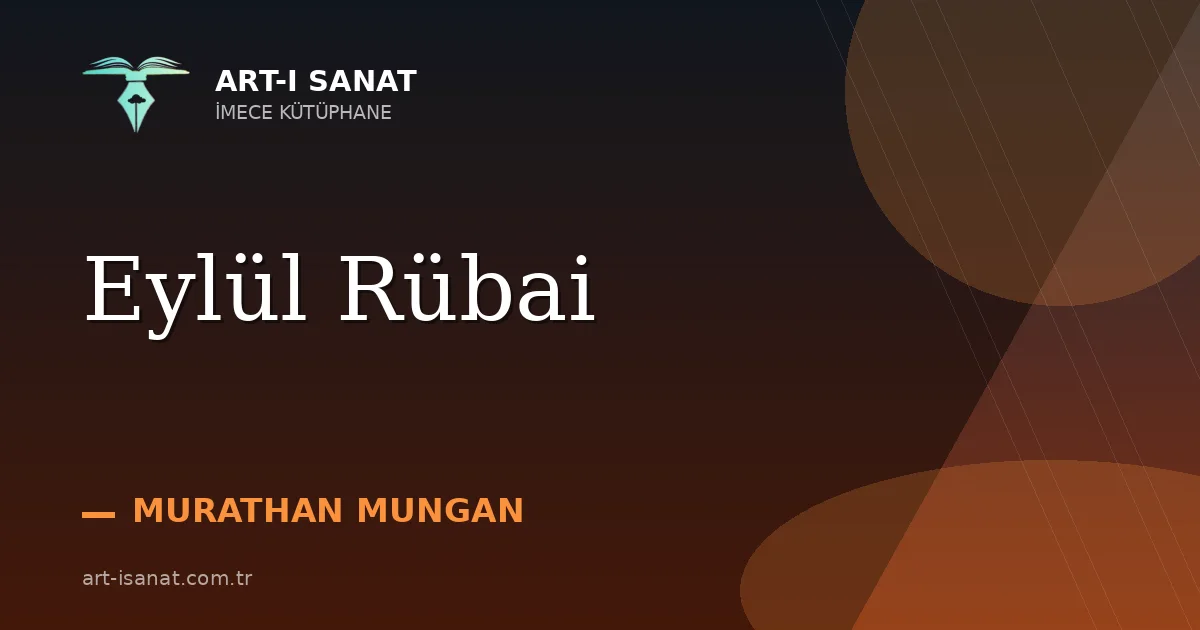 Eylül Rübai