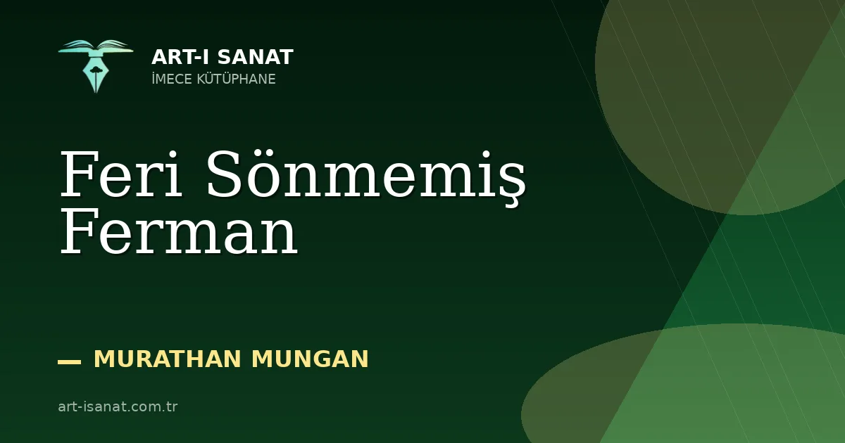 Feri Sönmemiş Ferman