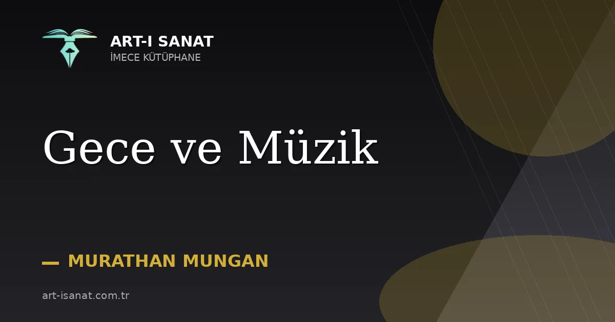 Gece ve Müzik