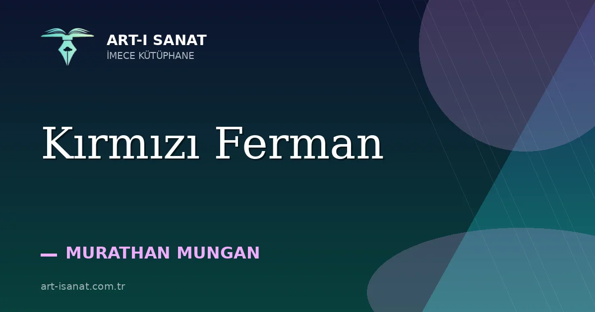 Kırmızı Ferman