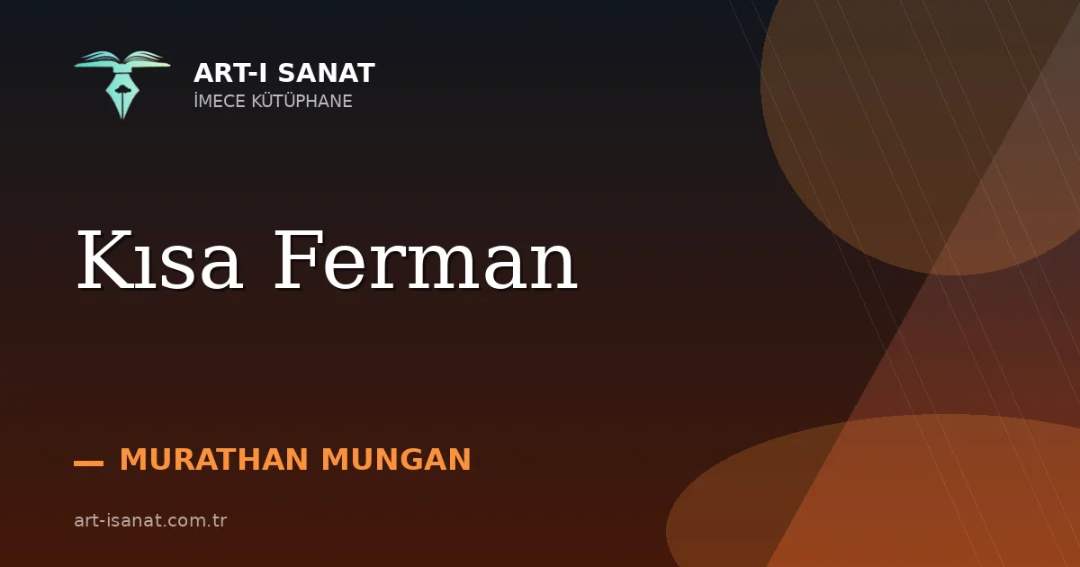 Kısa Ferman
