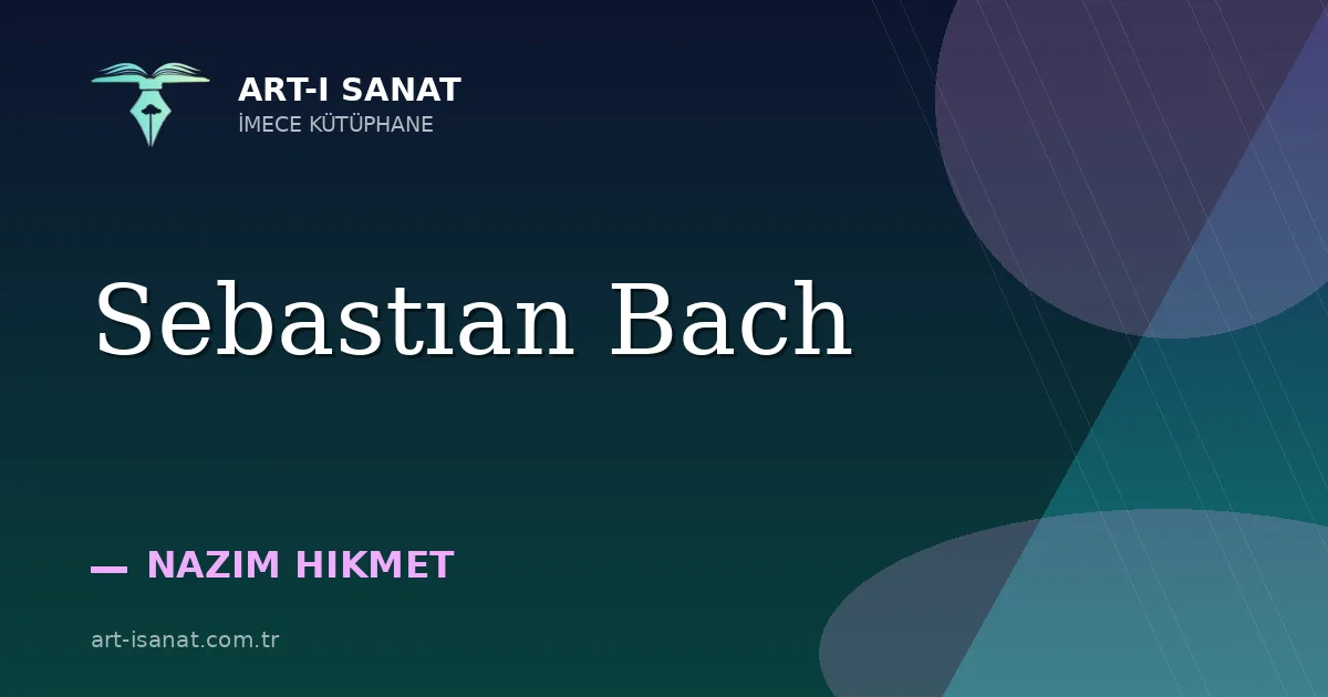 Sebastıan Bach