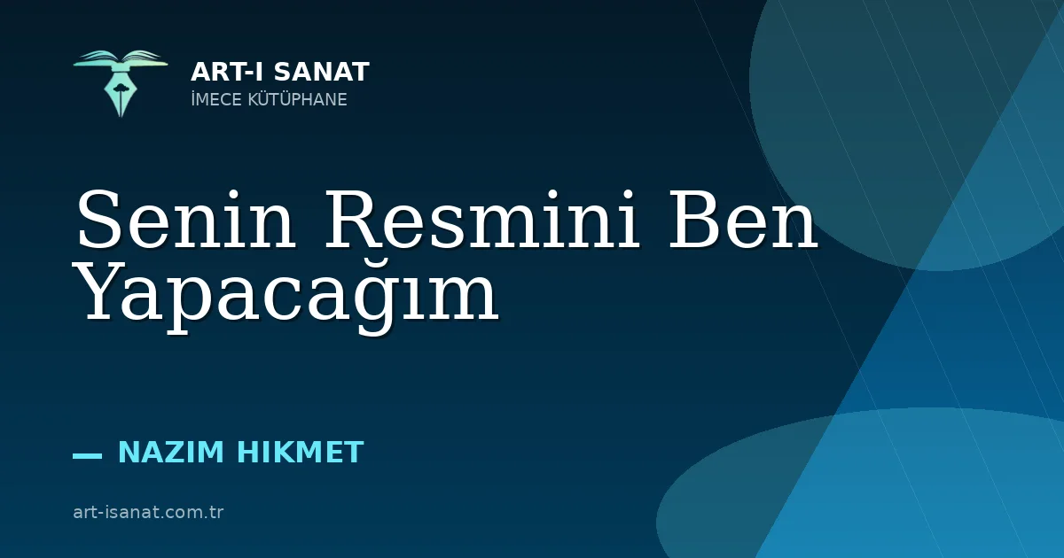Senin Resmini Ben Yapacağım