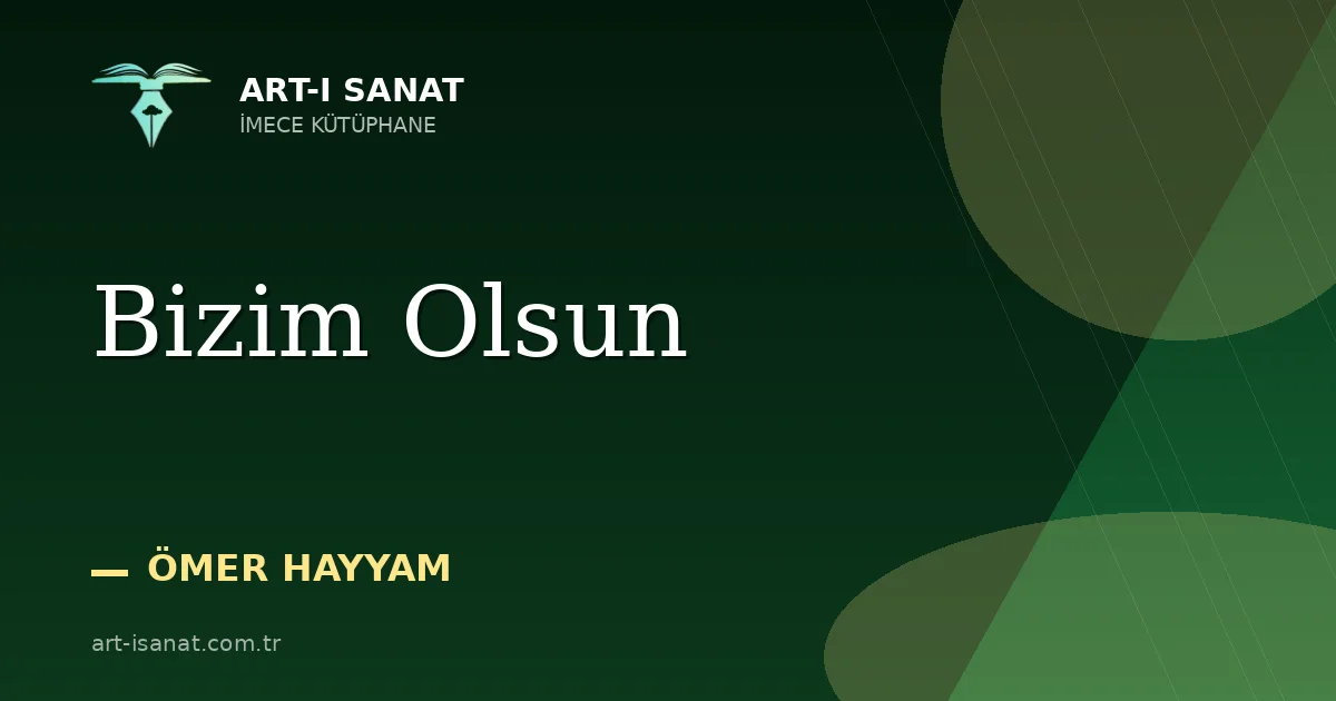 Bizim Olsun