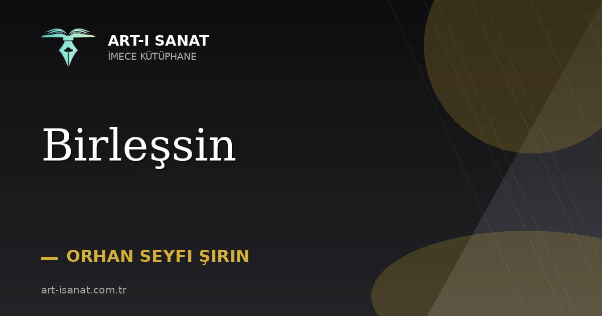 Birleşsin