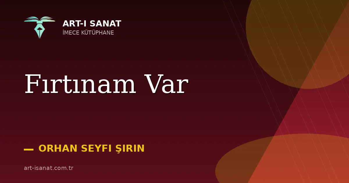 Fırtınam Var