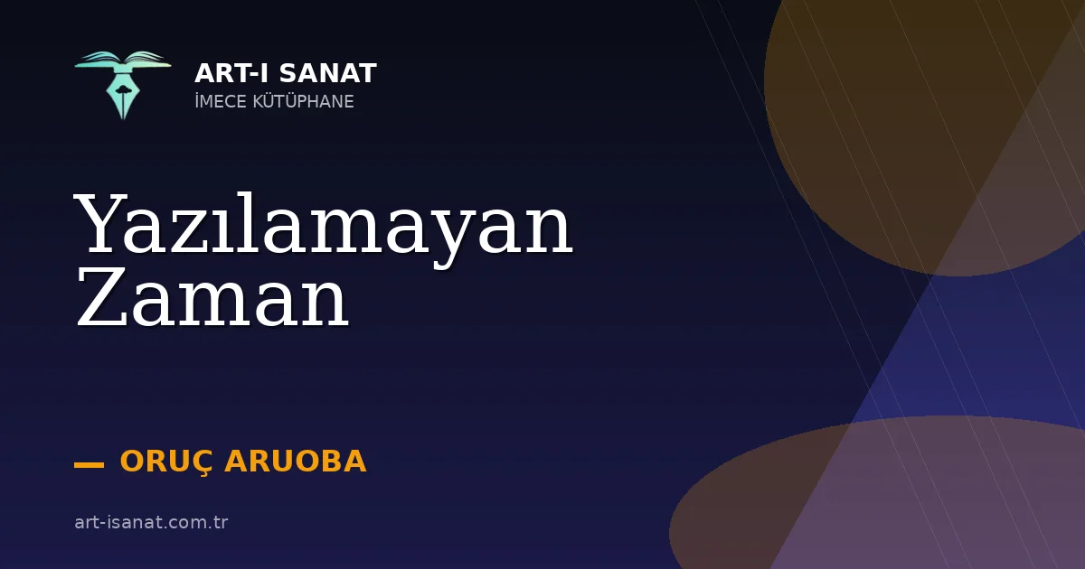 Yazılamayan Zaman