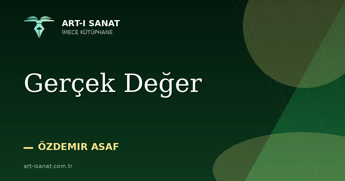 Gerçek Değer