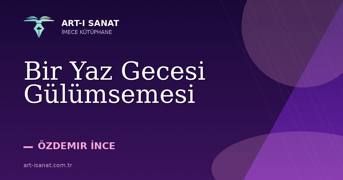 Bir Yaz Gecesi Gülümsemesi