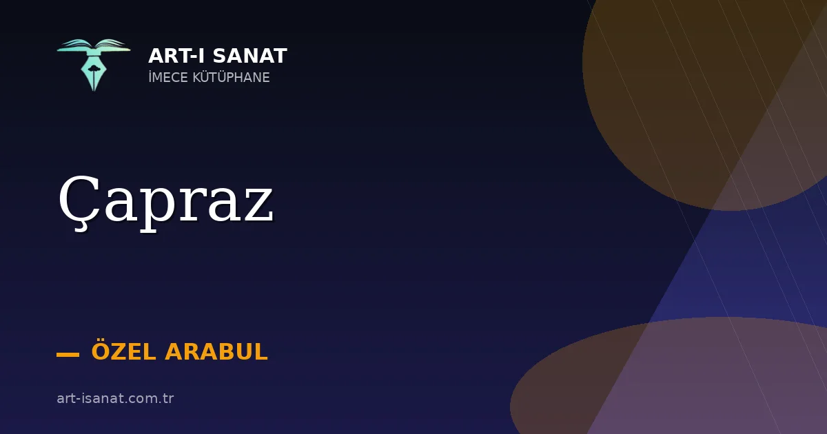 Çapraz