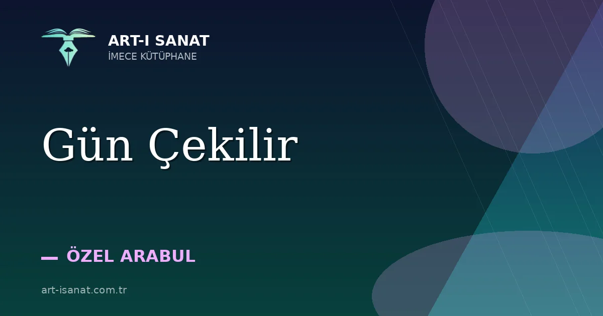 Gün Çekilir