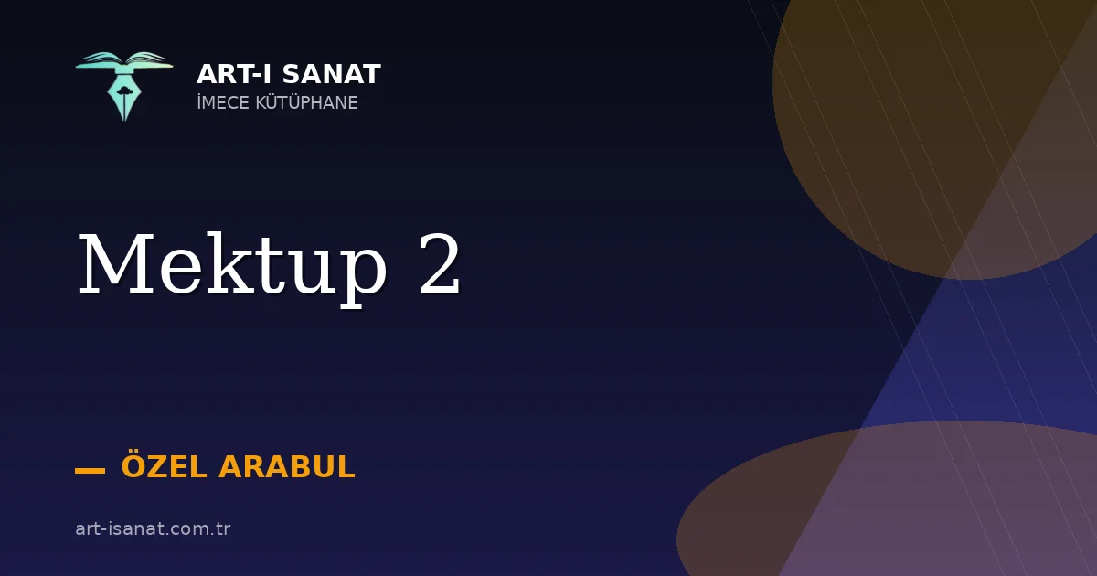 Mektup 2