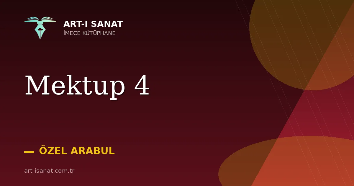 Mektup 4