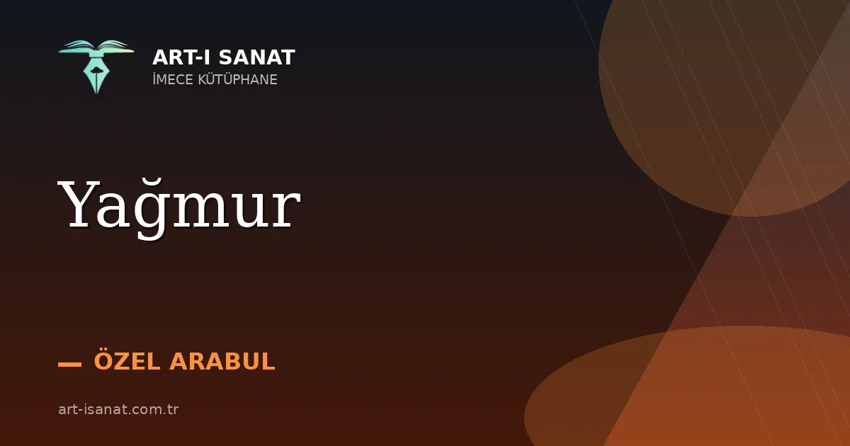 Yağmur