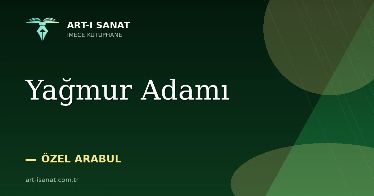 Yağmur Adamı