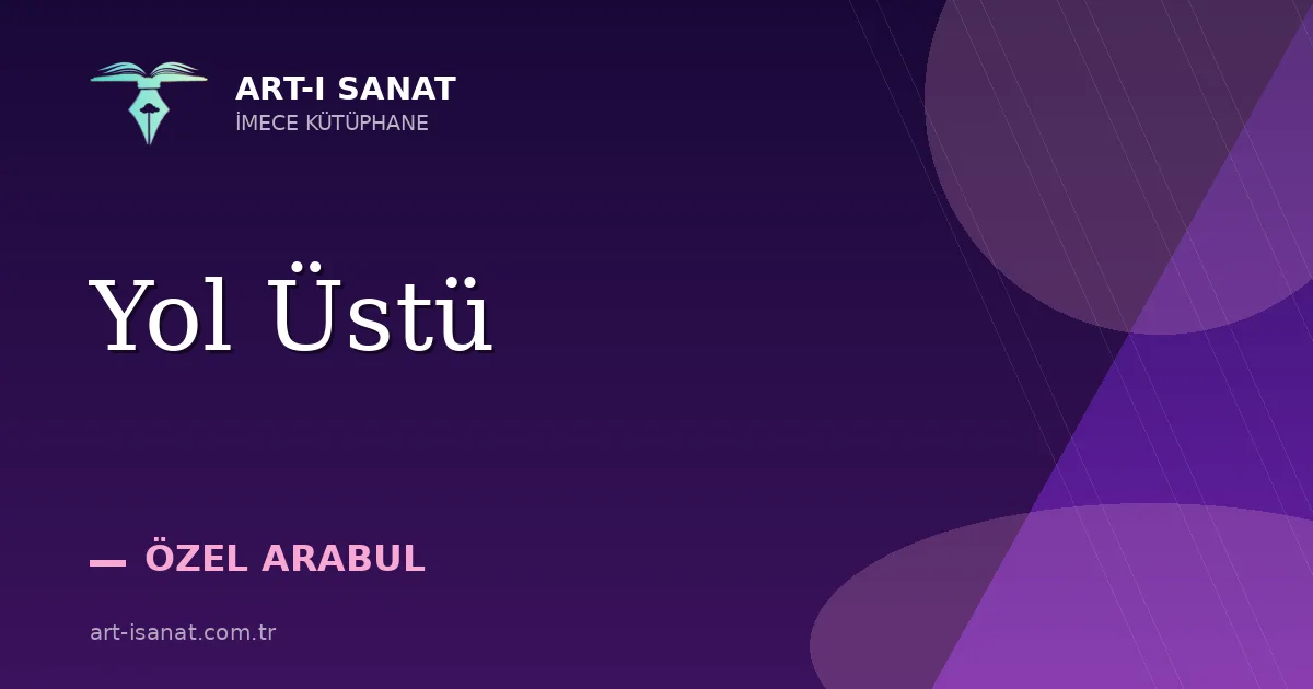 Yol Üstü