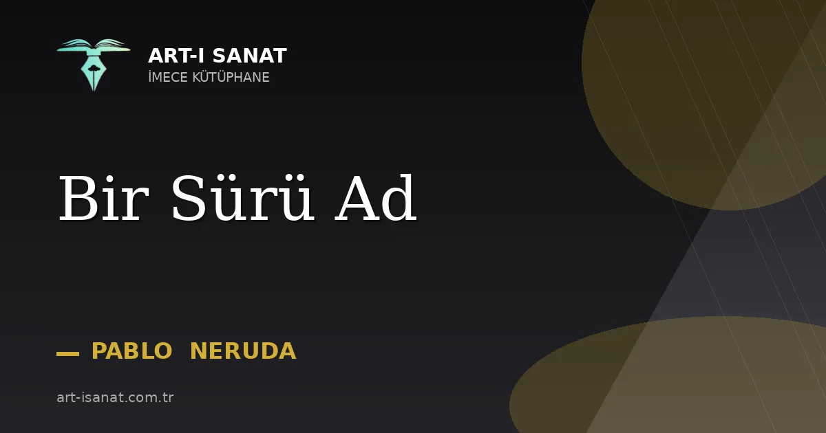 Bir Sürü Ad