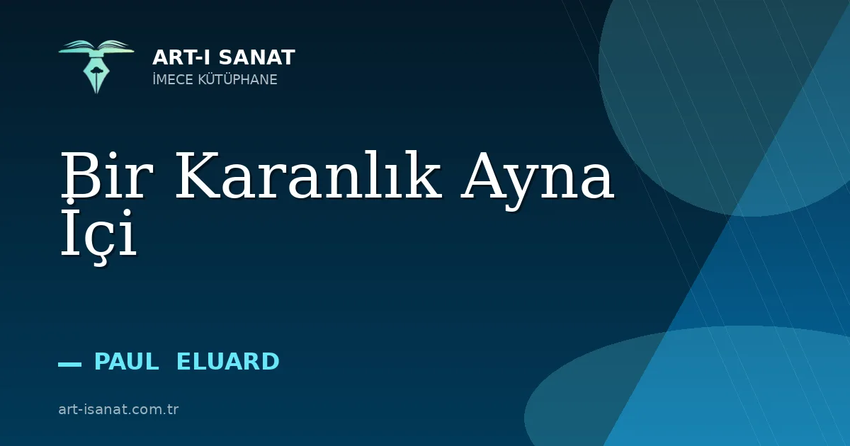 Bir Karanlık Ayna İçi