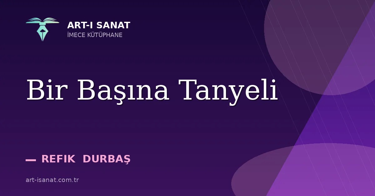 Bir Başına Tanyeli