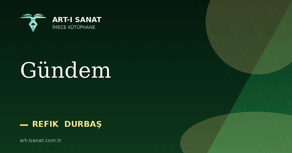Gündem