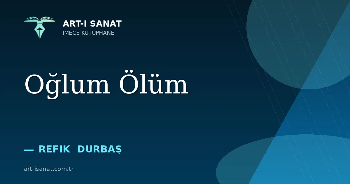 Oğlum Ölüm