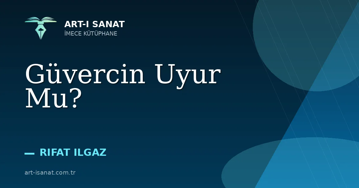 Güvercin Uyur Mu?