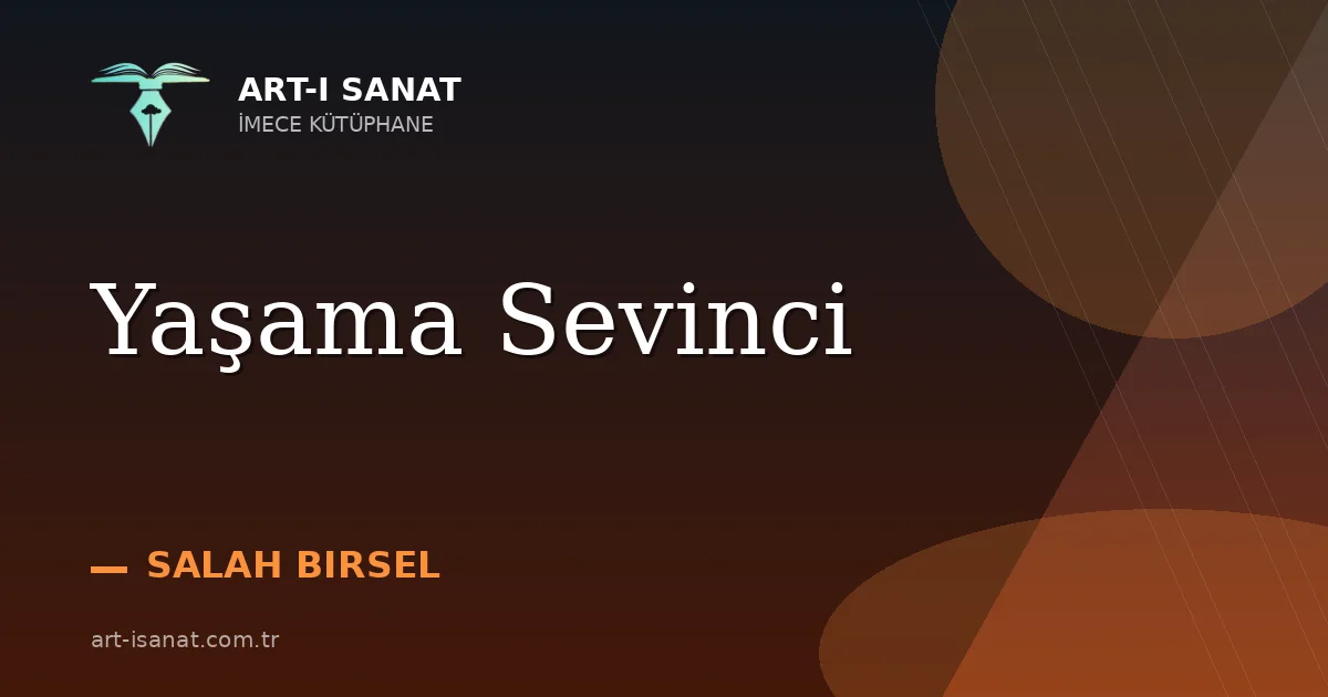 Yaşama Sevinci