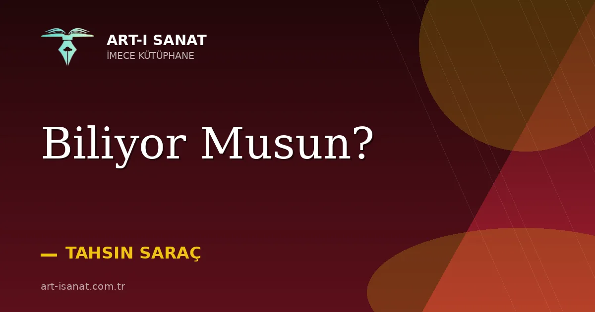 Biliyor Musun?
