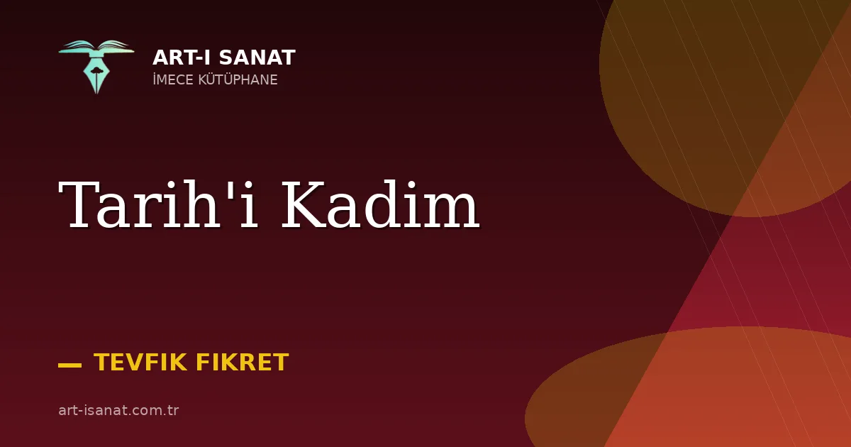 Tarih'i Kadim