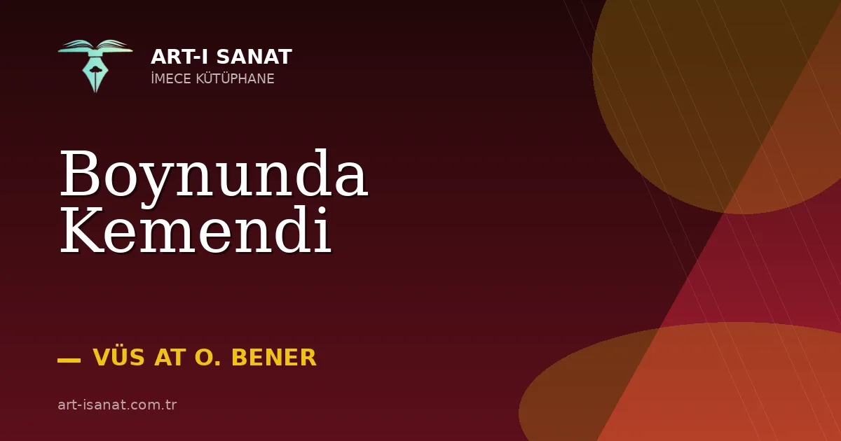 Boynunda Kemendi