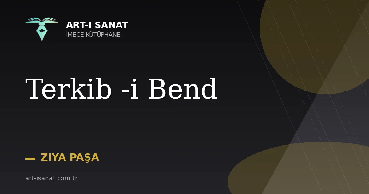 Terkib -i Bend