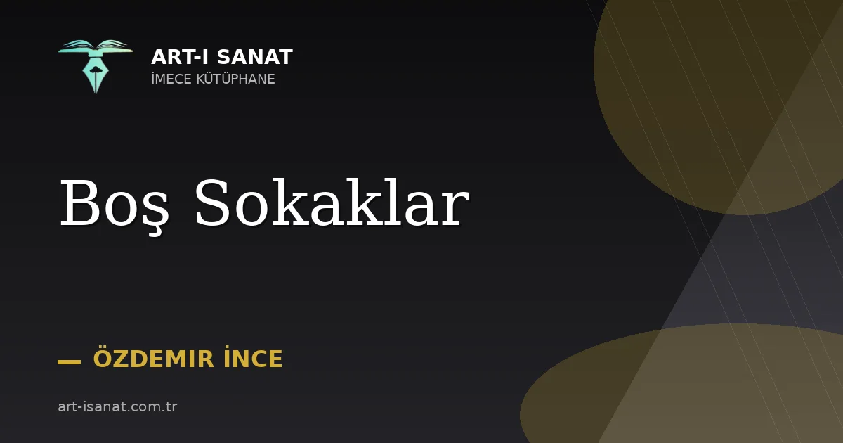 Boş Sokaklar